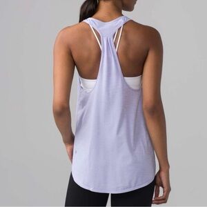 LULULEMON stripe Racerback Tank Top